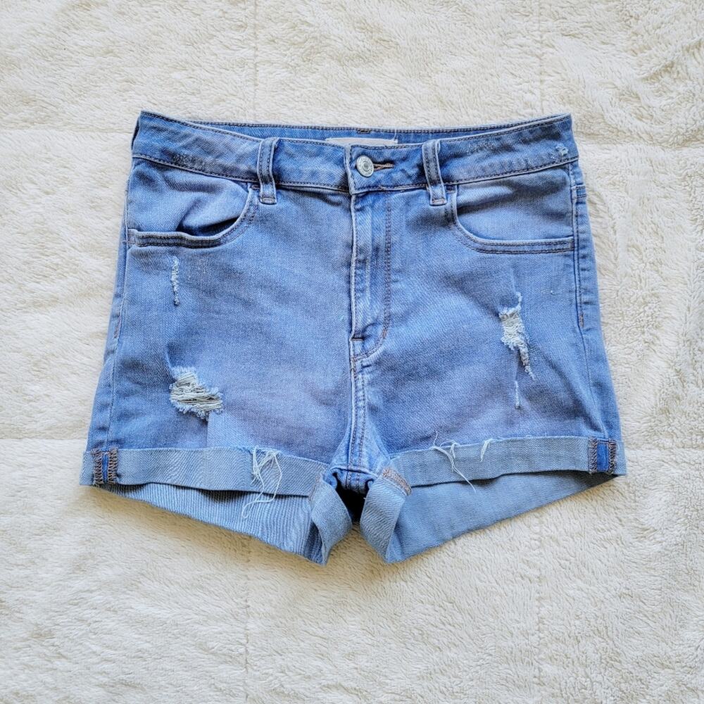 Pacsun High Rise Super Stretch Shortie Shorts